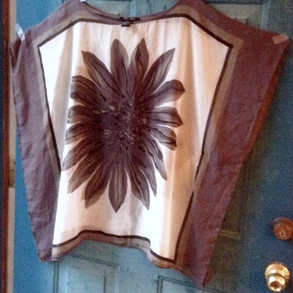 Blue Loop Tops - Scarf Top